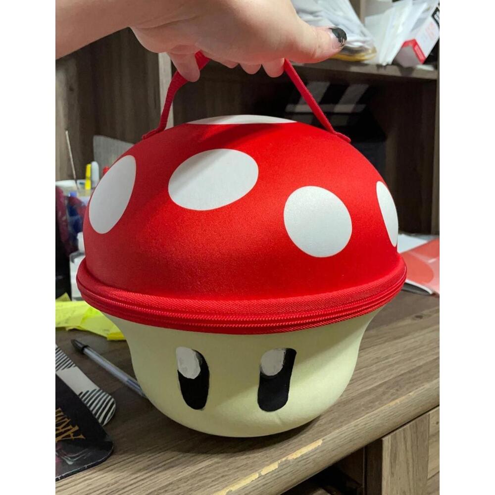 Cosplay princess peach Mario purse bag loungefly cute lunch box insulated hand